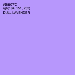 #B897FC - Dull Lavender Color Image