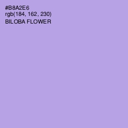 #B8A2E6 - Biloba Flower Color Image