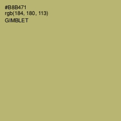 #B8B471 - Gimblet Color Image