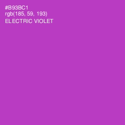 #B93BC1 - Electric Violet Color Image