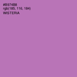 #B974B8 - Wisteria Color Image
