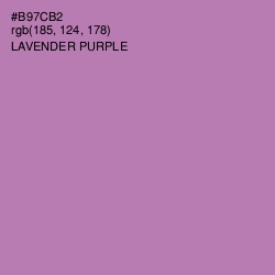 #B97CB2 - Lavender Purple Color Image