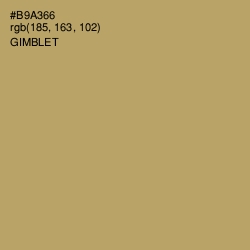 #B9A366 - Gimblet Color Image