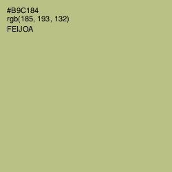 #B9C184 - Feijoa Color Image