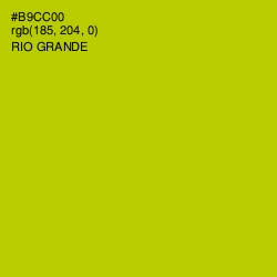 #B9CC00 - Rio Grande Color Image