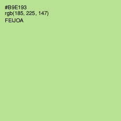 #B9E193 - Feijoa Color Image