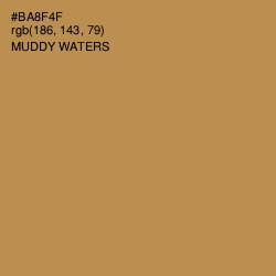 #BA8F4F - Muddy Waters Color Image