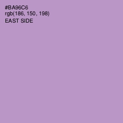 #BA96C6 - East Side Color Image