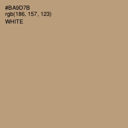 #BA9D7B - Sandrift Color Image