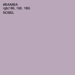 #BAA8BA - Nobel Color Image