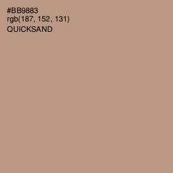 #BB9883 - Quicksand Color Image