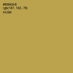 #BBA34E - Husk Color Image