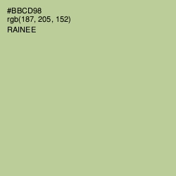#BBCD98 - Rainee Color Image