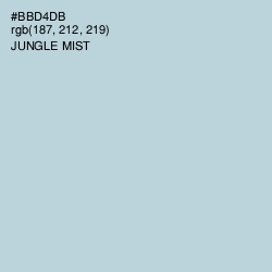 #BBD4DB - Jungle Mist Color Image