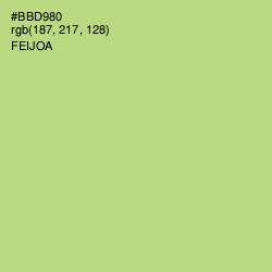 #BBD980 - Feijoa Color Image