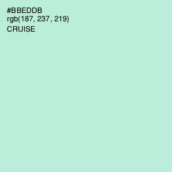 #BBEDDB - Cruise Color Image