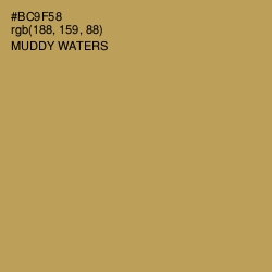 #BC9F58 - Muddy Waters Color Image