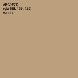 #BC9F7D - Sandrift Color Image