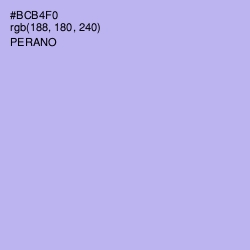 #BCB4F0 - Perano Color Image