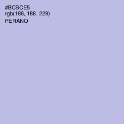 #BCBCE5 - Perano Color Image