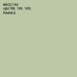 #BCC7A5 - Rainee Color Image