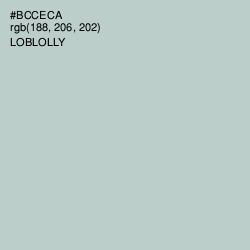 #BCCECA - Loblolly Color Image