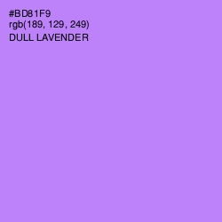 #BD81F9 - Dull Lavender Color Image