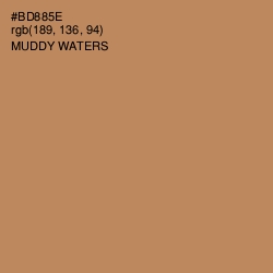 #BD885E - Muddy Waters Color Image