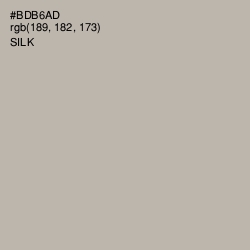 #BDB6AD - Silk Color Image