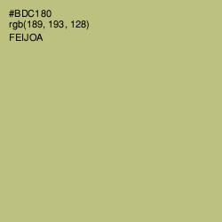 #BDC180 - Feijoa Color Image