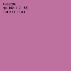 #BE709E - Turkish Rose Color Image