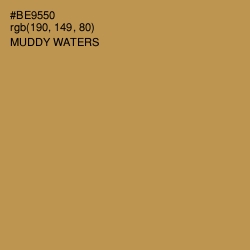 #BE9550 - Muddy Waters Color Image