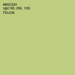 #BECE81 - Feijoa Color Image