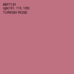 #BF7181 - Turkish Rose Color Image
