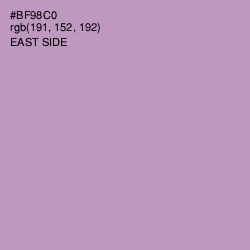 #BF98C0 - East Side Color Image