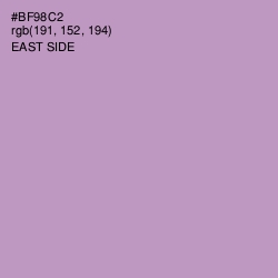 #BF98C2 - East Side Color Image