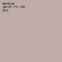#BFACA9 - Silk Color Image