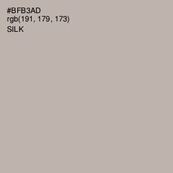#BFB3AD - Silk Color Image