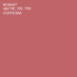#C06467 - Contessa Color Image
