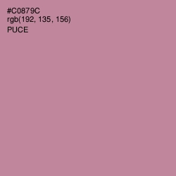 #C0879C - Puce Color Image