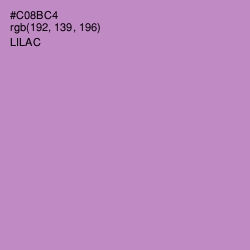 #C08BC4 - Lilac Color Image