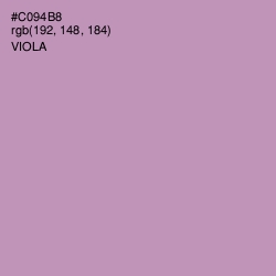 #C094B8 - Viola Color Image