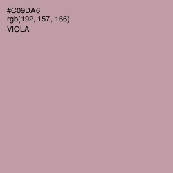 #C09DA6 - Viola Color Image