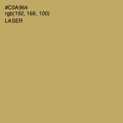 #C0A964 - Laser Color Image