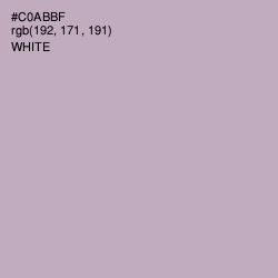 #C0ABBF - Lily Color Image