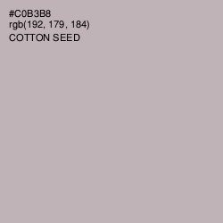 #C0B3B8 - Cotton Seed Color Image