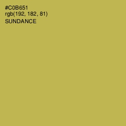 #C0B651 - Sundance Color Image