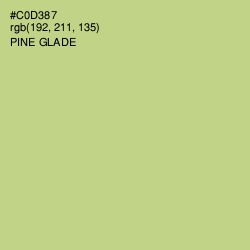 #C0D387 - Pine Glade Color Image