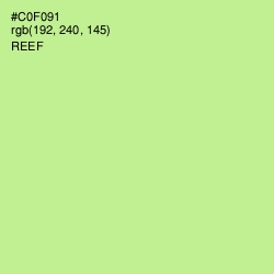 #C0F091 - Reef Color Image