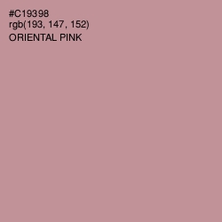 #C19398 - Oriental Pink Color Image